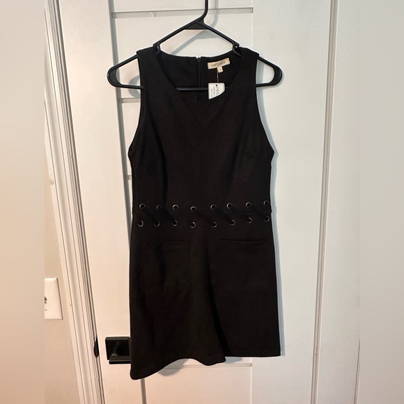 NEW Vestique polyester black dress S - Picture 1 of 3
